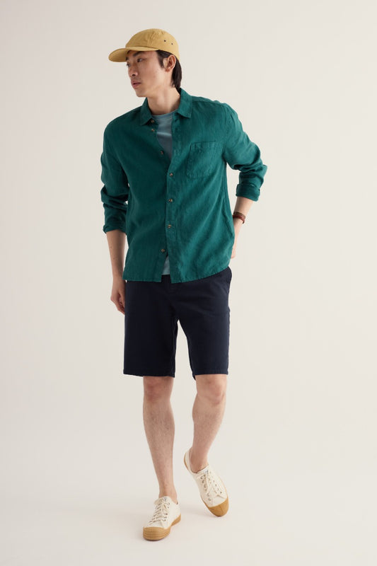 Camicia Uomo in Lino Curator