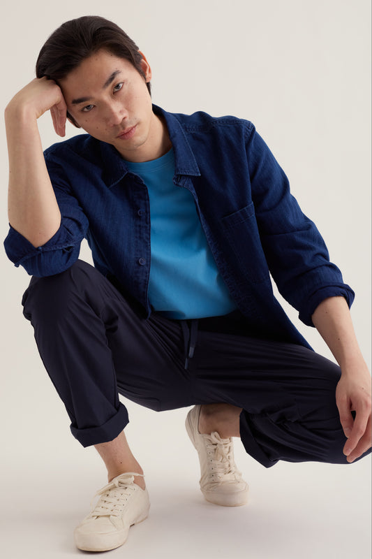 T-Shirt Uomo Merthen in Jersey di Cotone Organico