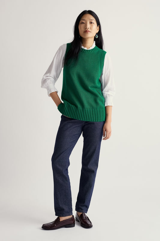 Gilet Redstart lavorato a maglia