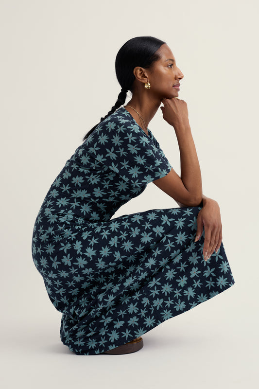 Abito midi in jersey Mirva