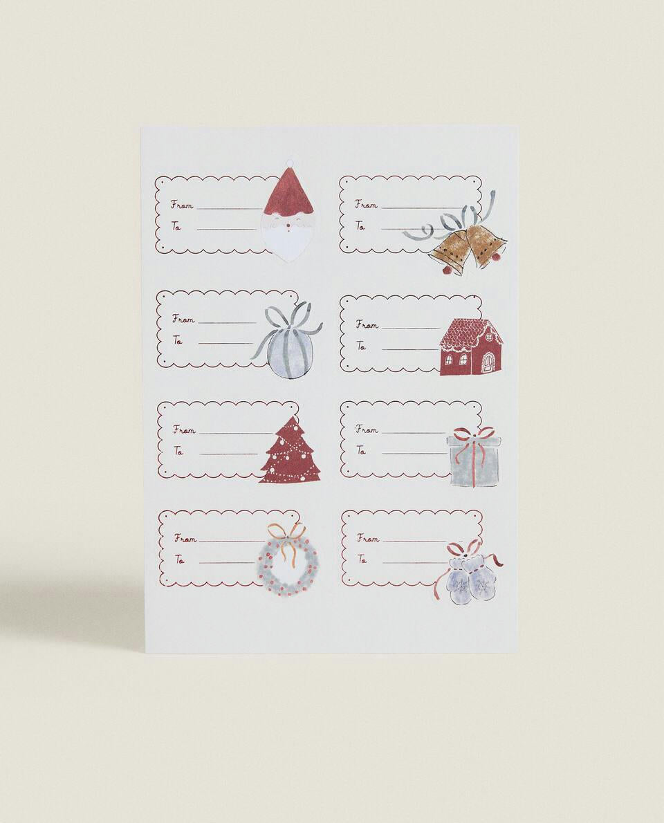 PACK OF CHILDREN¡¯S CHRISTMAS GIFT LABELS (PACK OF 24)