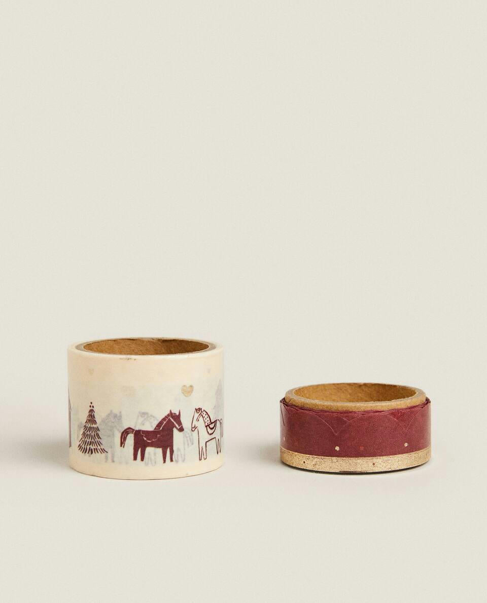 CHILDREN¡¯S CHRISTMAS STICKY TAPE (PACK OF 2)