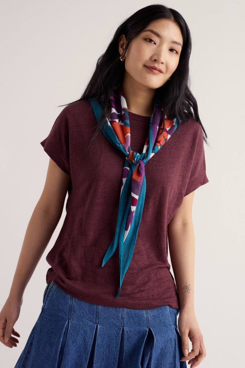 Foulard triangulaire Posy