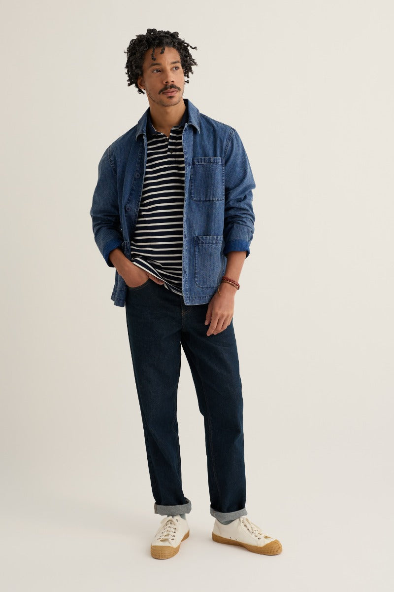 Veste de travailleur en étain pour homme
