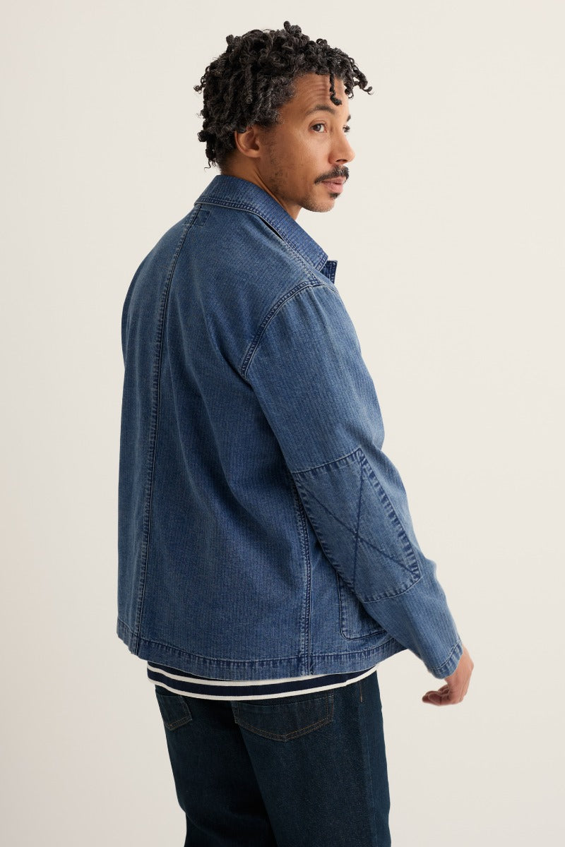 Veste de travailleur en étain pour homme