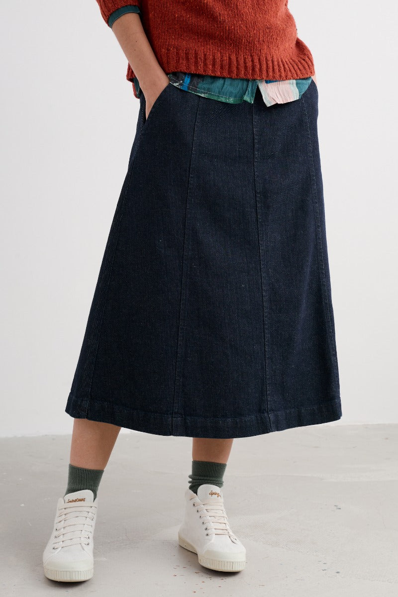 Gonna in denim Capriccio