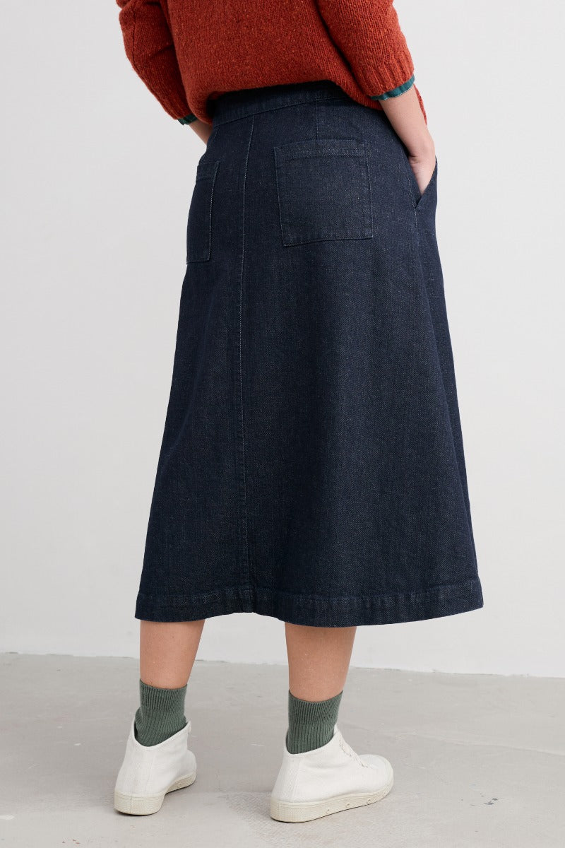 Gonna in denim Capriccio