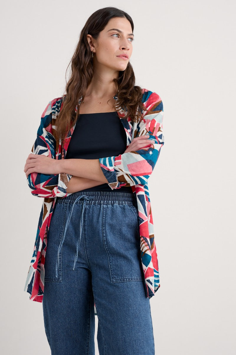 Camicia lunga Wren Flutter