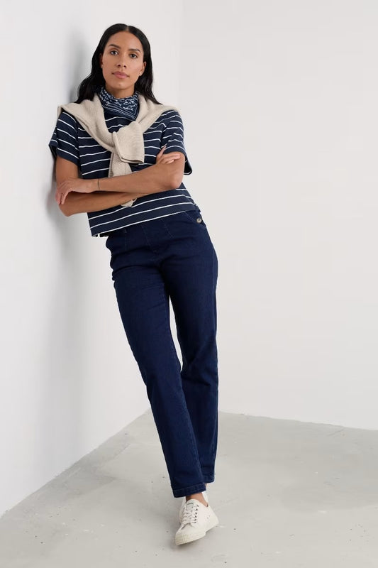 Bríste Denim Gorm Indiach Waterdance