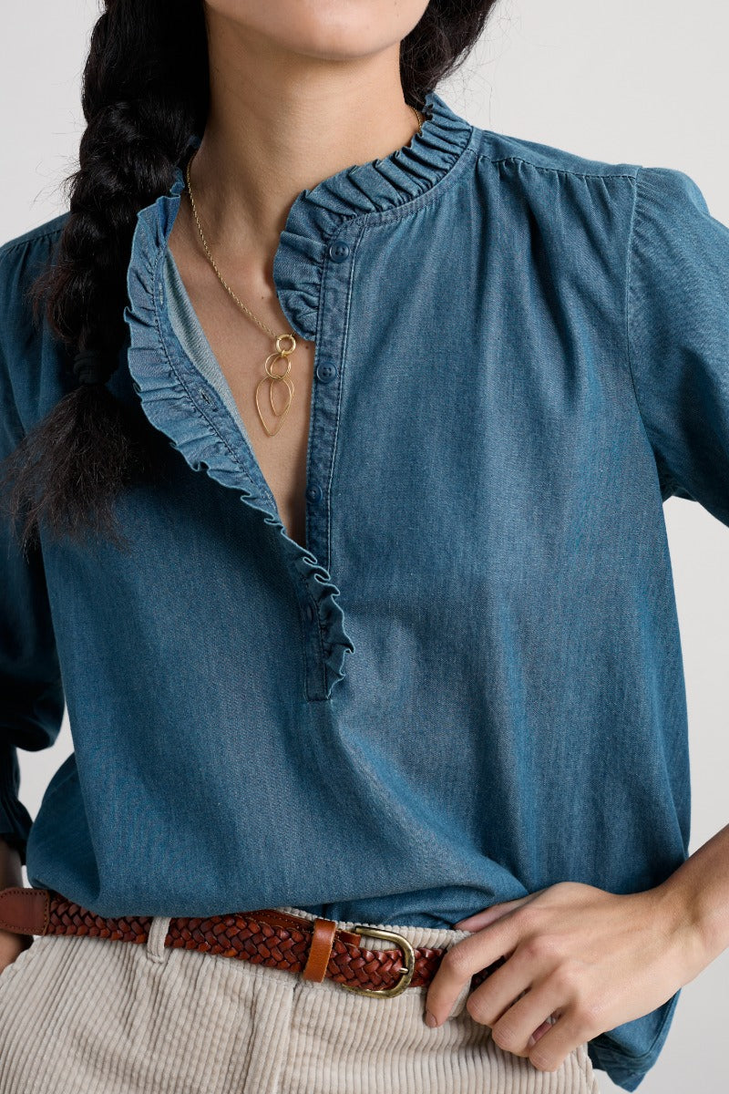 Top en chambray Feather Star