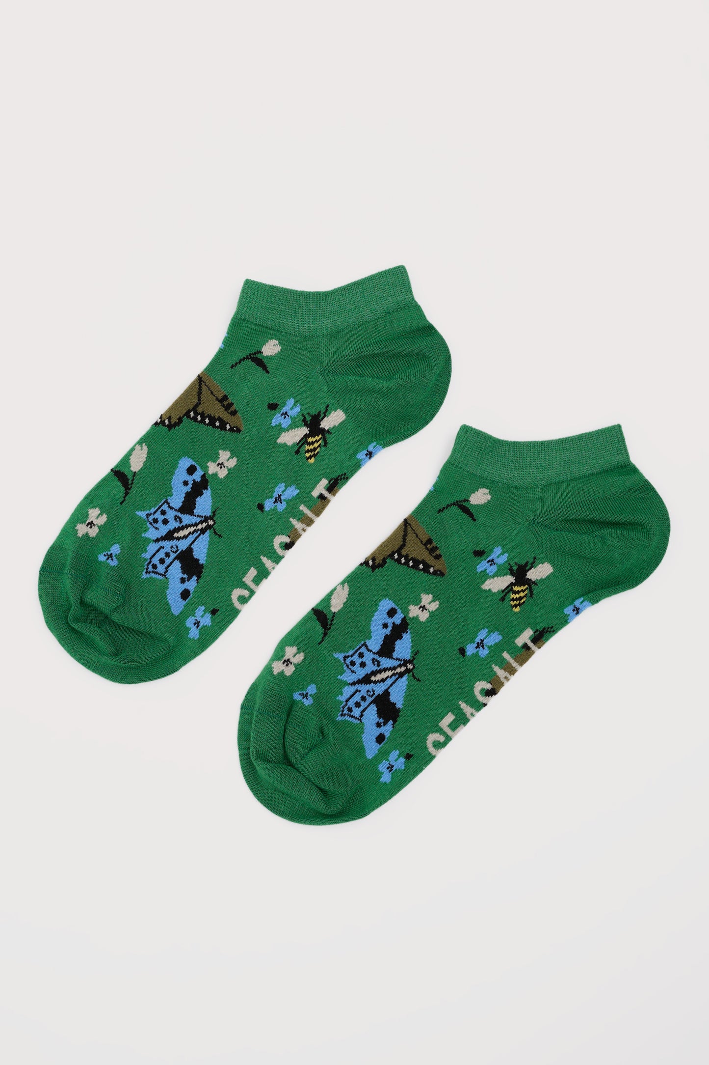 Chaussettes basses fantaisie pour femme
