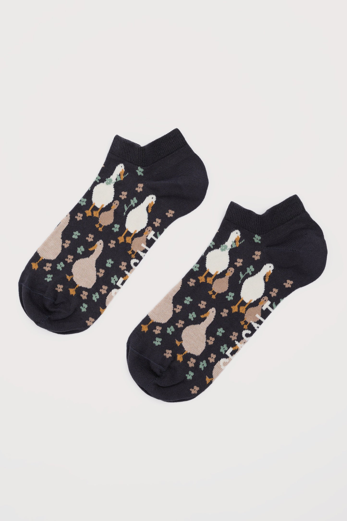 Chaussettes basses fantaisie pour femme
