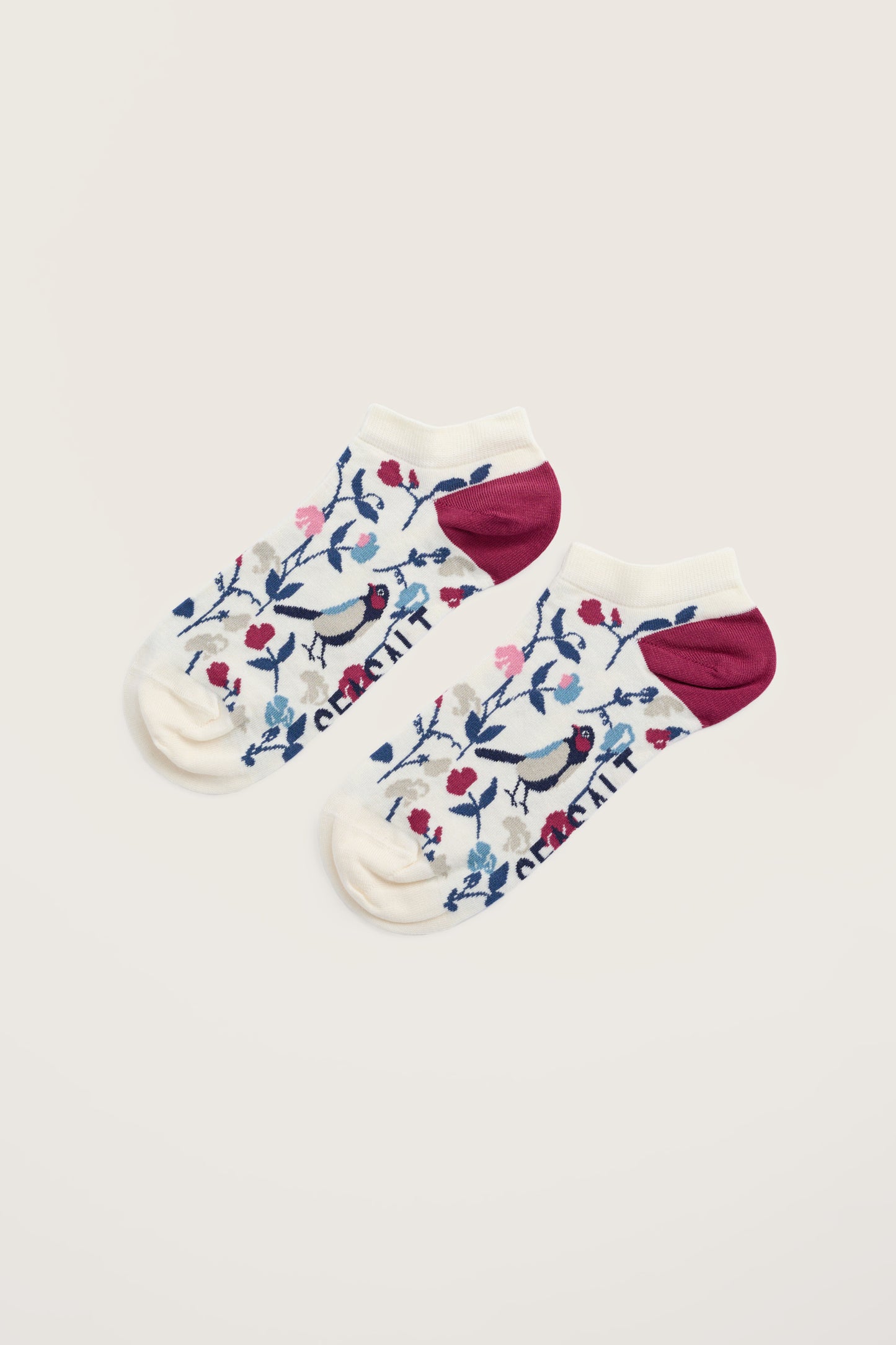 Chaussettes basses fantaisie pour femme