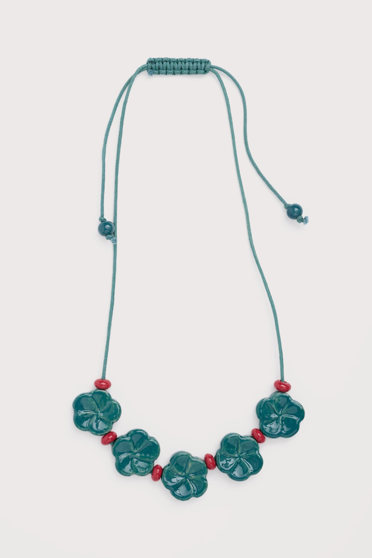 Collana con Perline in Ceramica Rosid