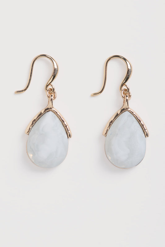 Boucles d'oreilles pendantes Reed Moon