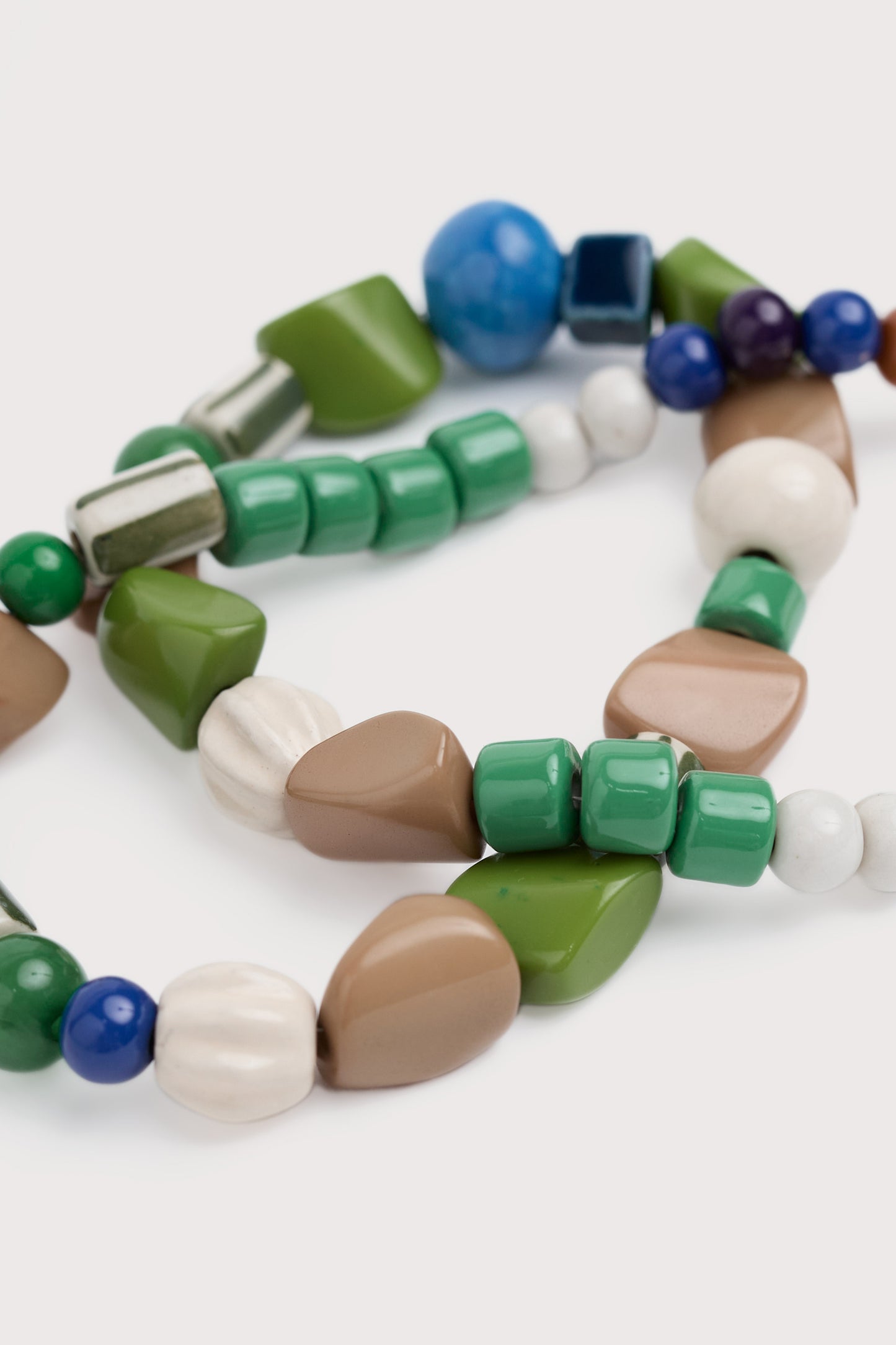 Collana con Perline En Mor