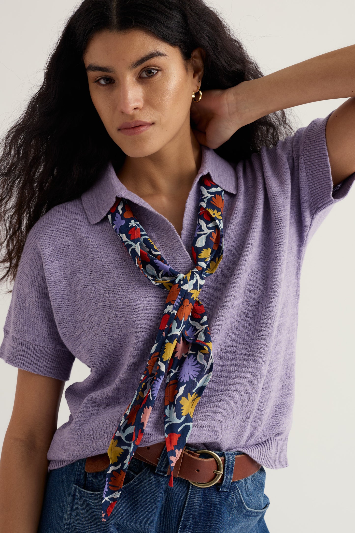 Foulard triangulaire Posy