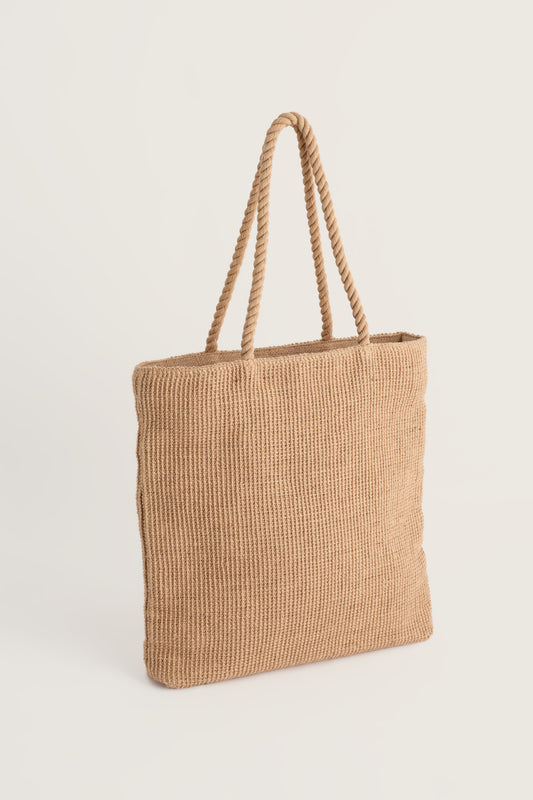 Borsa tote in juta Morwenna