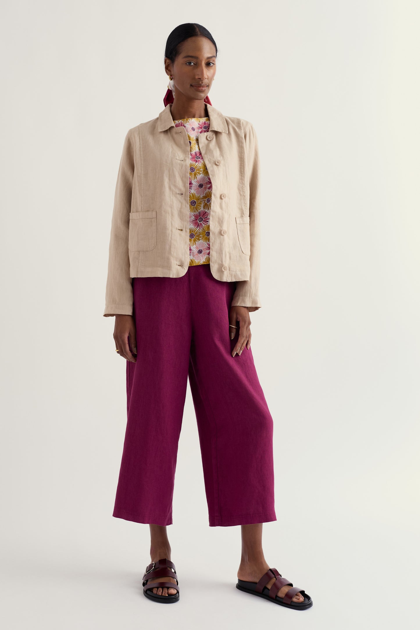 Culotte in Lino Merrivale