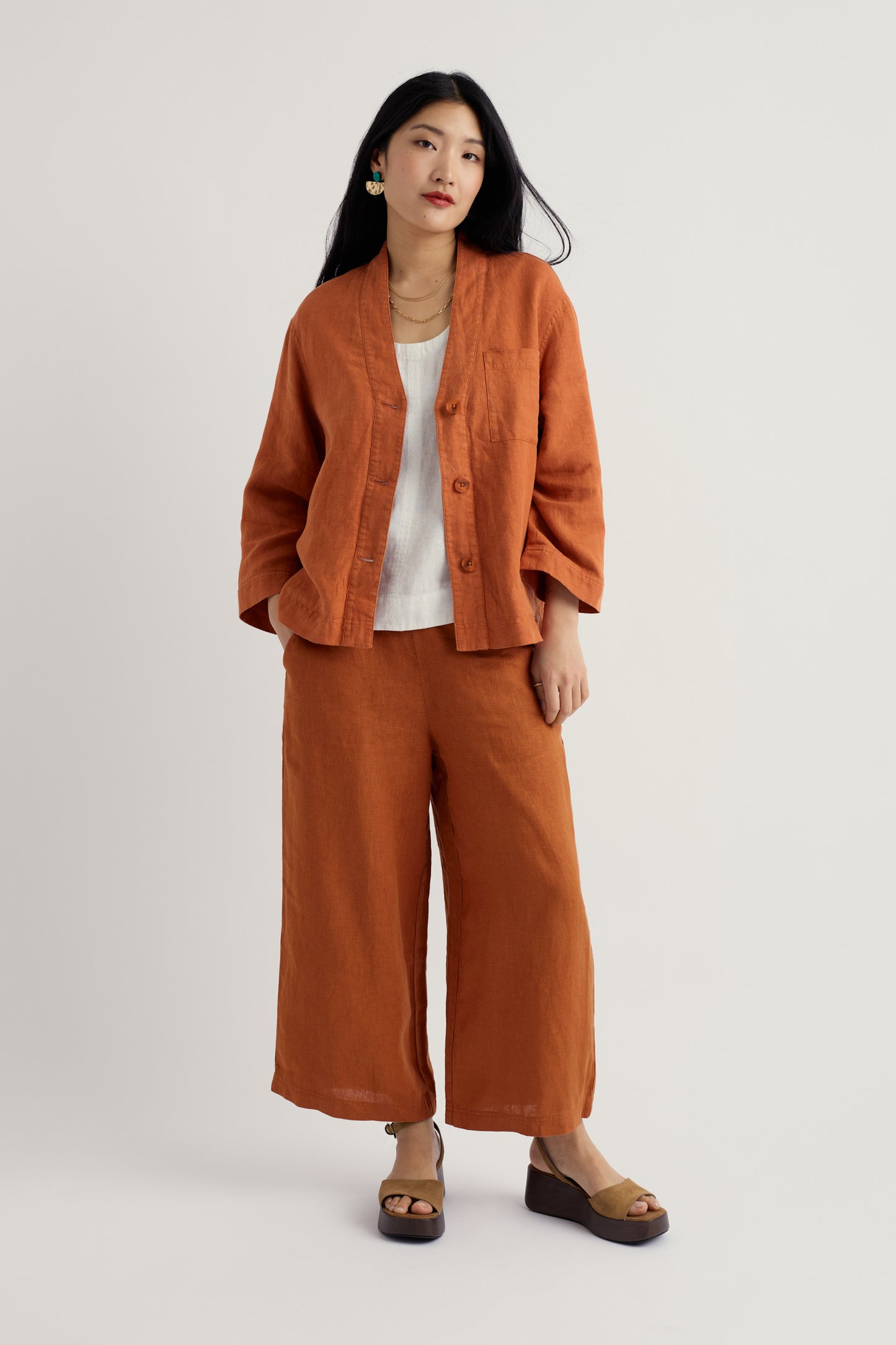 Culotte in Lino Merrivale