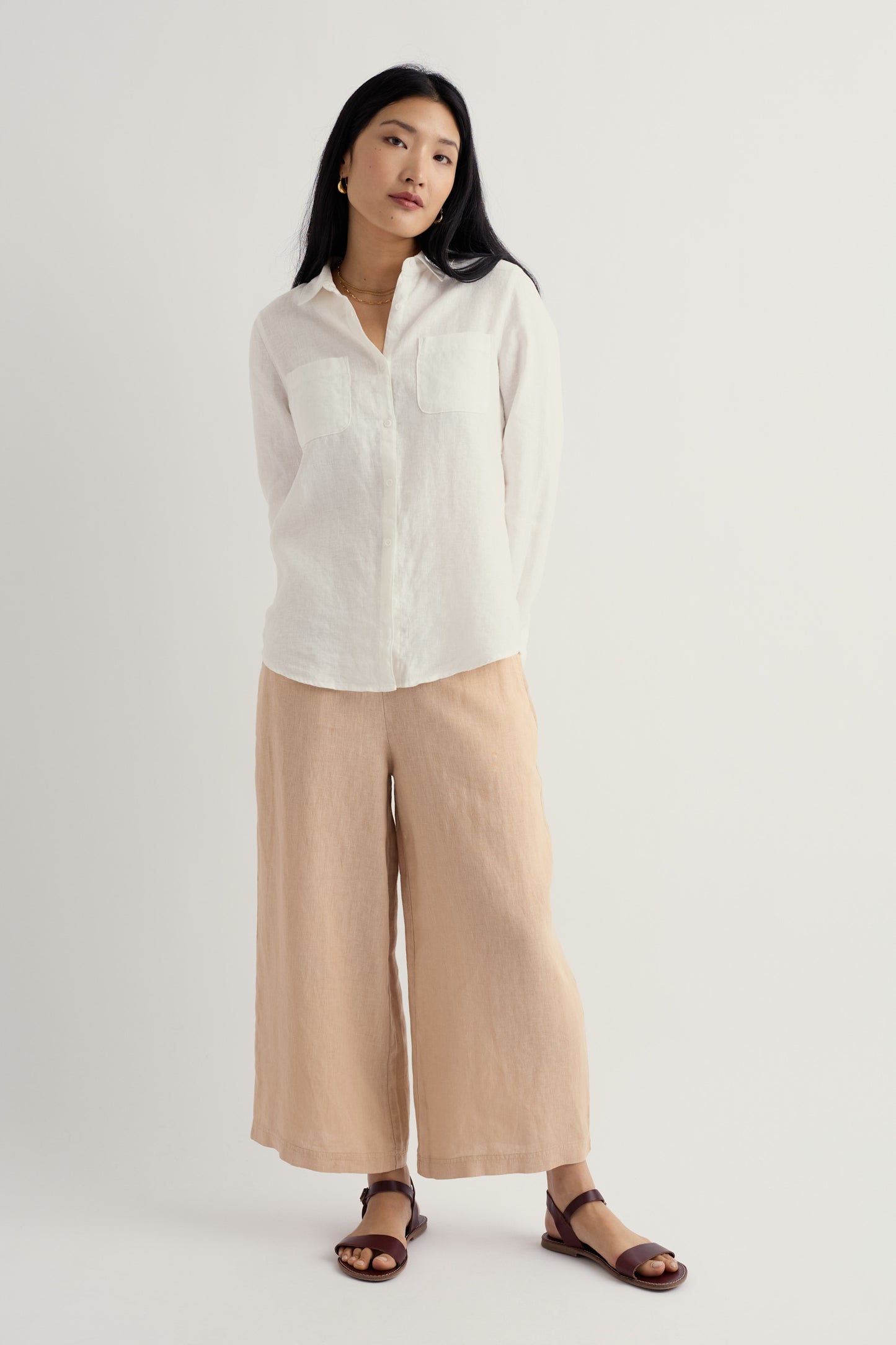 Culotte in Lino Merrivale