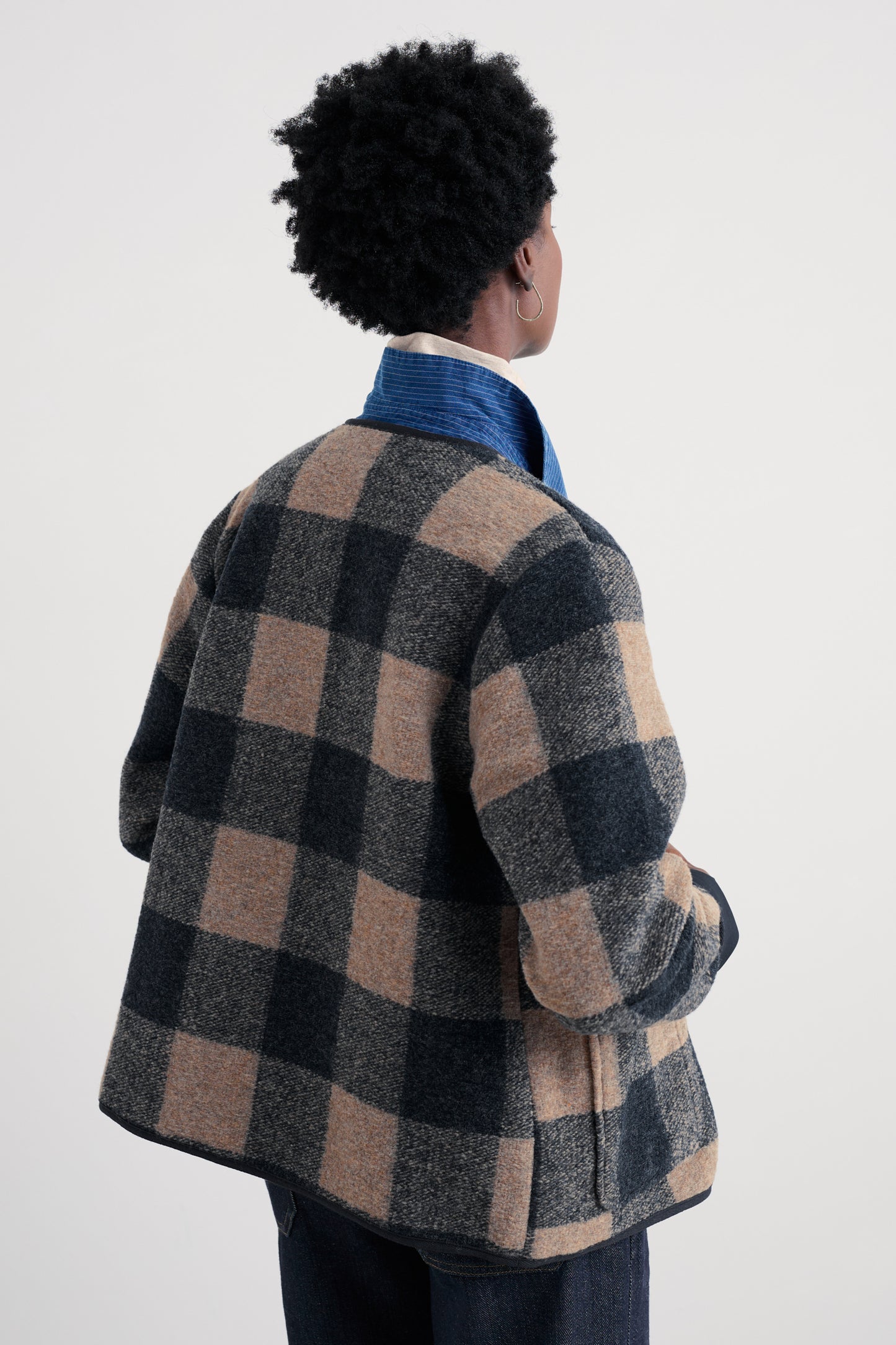 Veste à carreaux Merywen