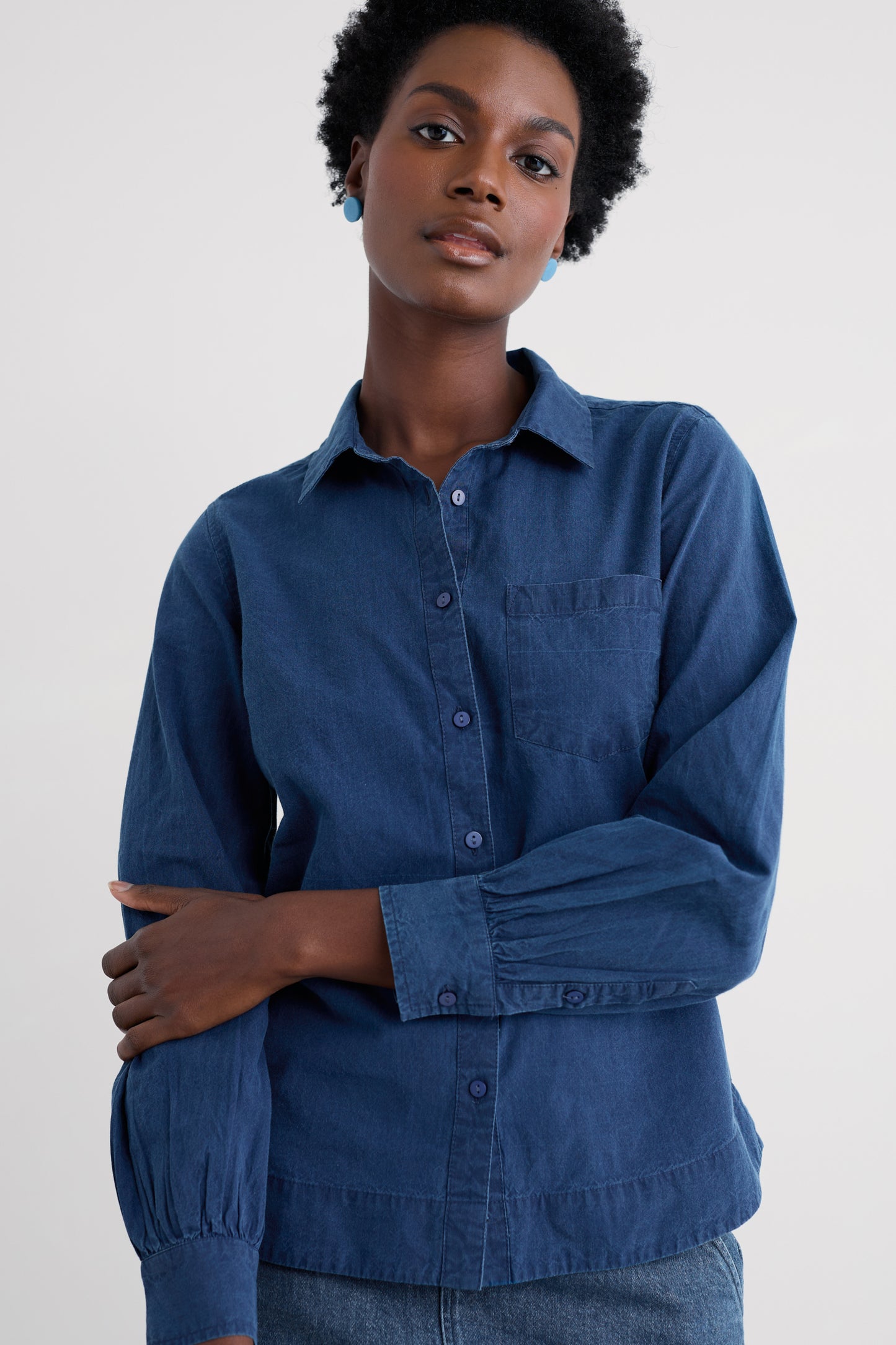 Camicia semi aderente Isla