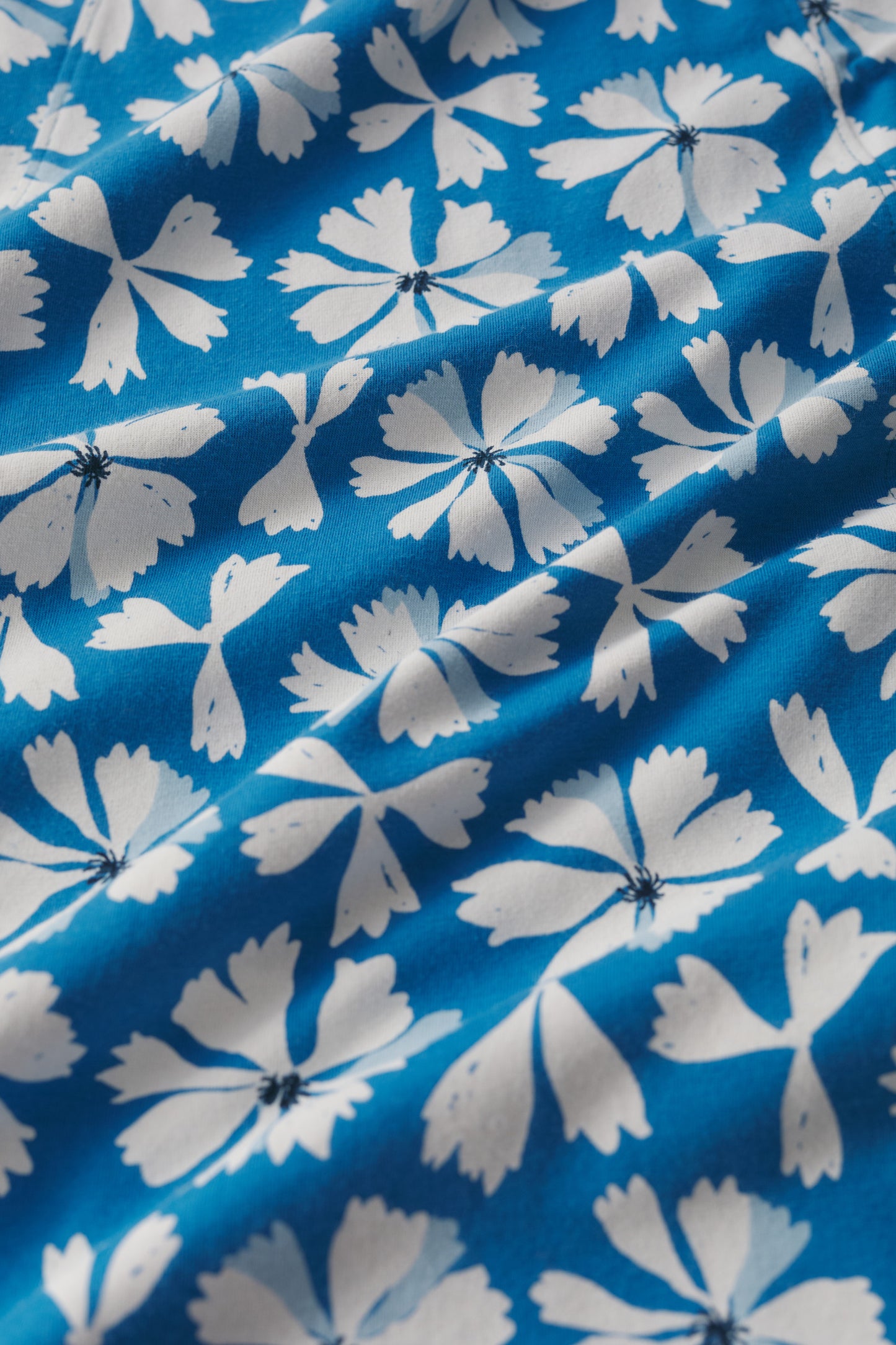 Tunica a linea A in jersey con stampa serigrafica  