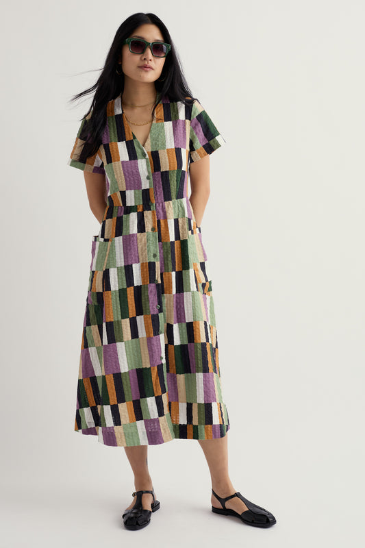Robe midi chemise Fowen