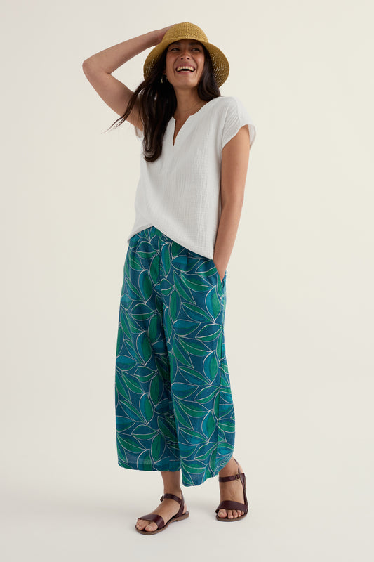 Culotte in Lino Peaceful Haven