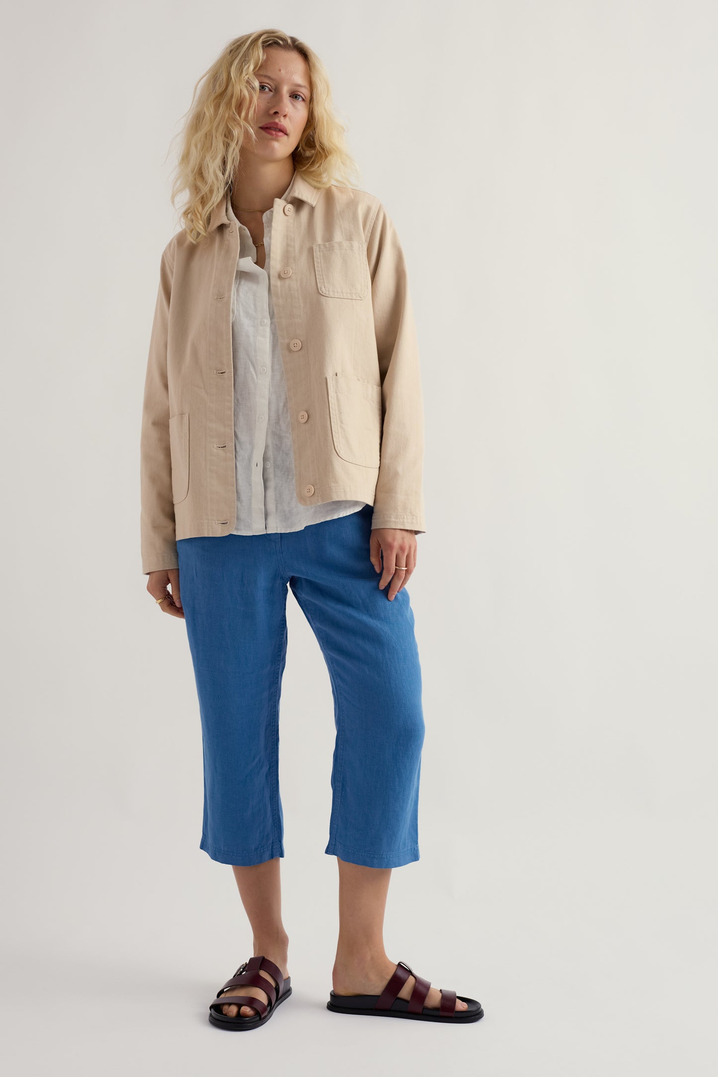 Pantaloni Corti a Gamba Dritta Brawn Point