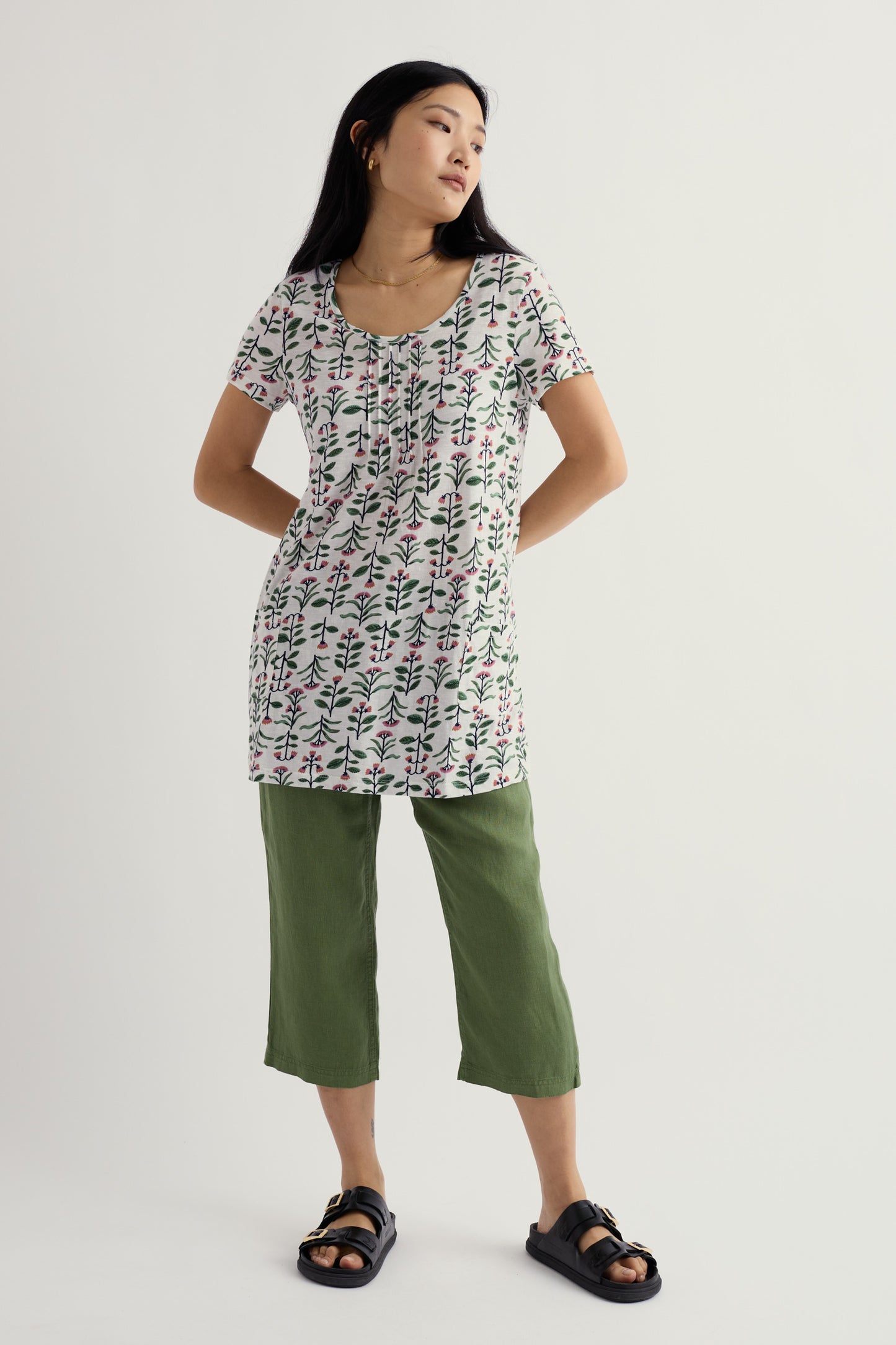 Pantaloni Corti a Gamba Dritta Brawn Point