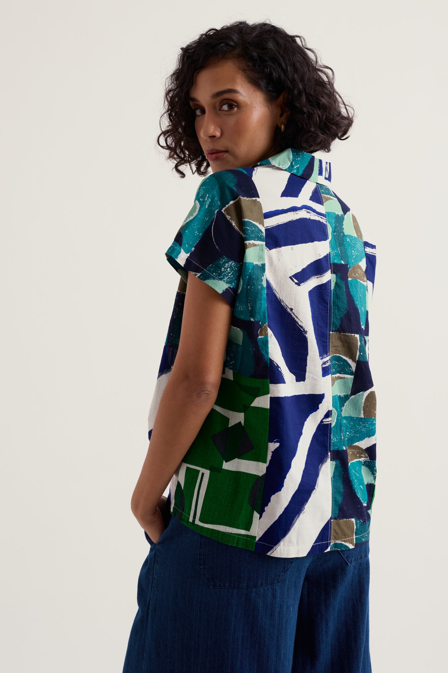 Camicia Circular Deep Lane