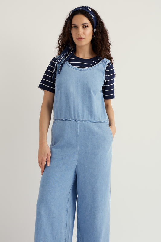 Tuta in Denim Salt Air