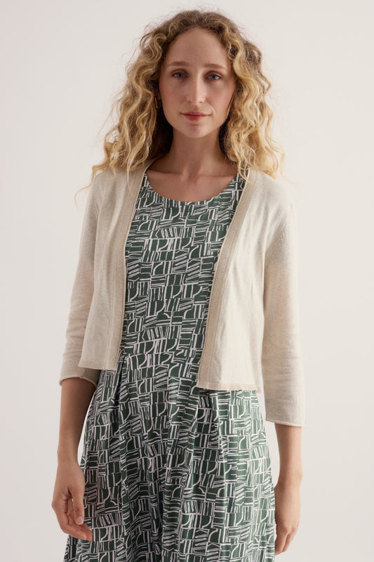 Cardigan Vanessa in Cotone Organico Certificato GOTS