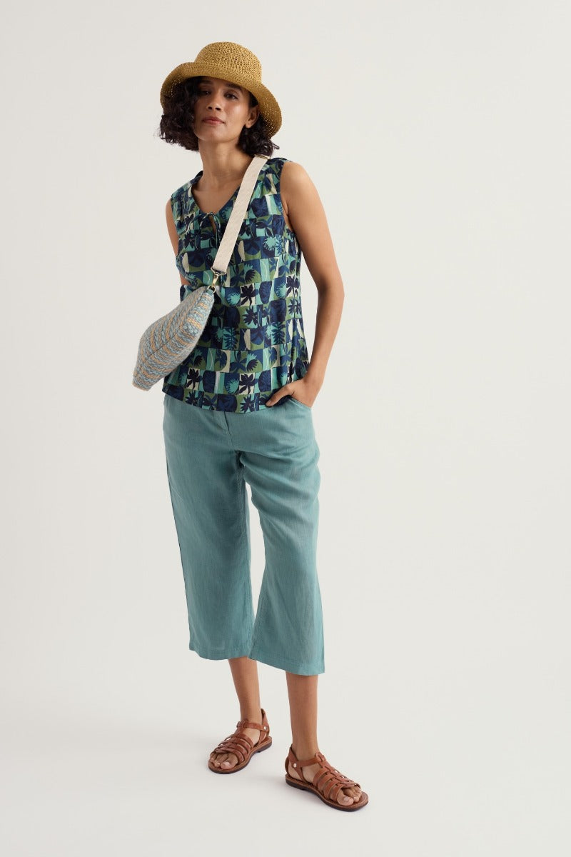 Pantaloni Corti a Gamba Dritta Brawn Point