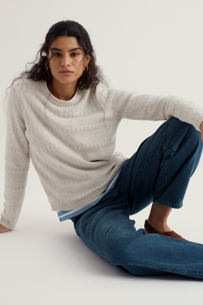 Maglione Kinter in Cotone Organico